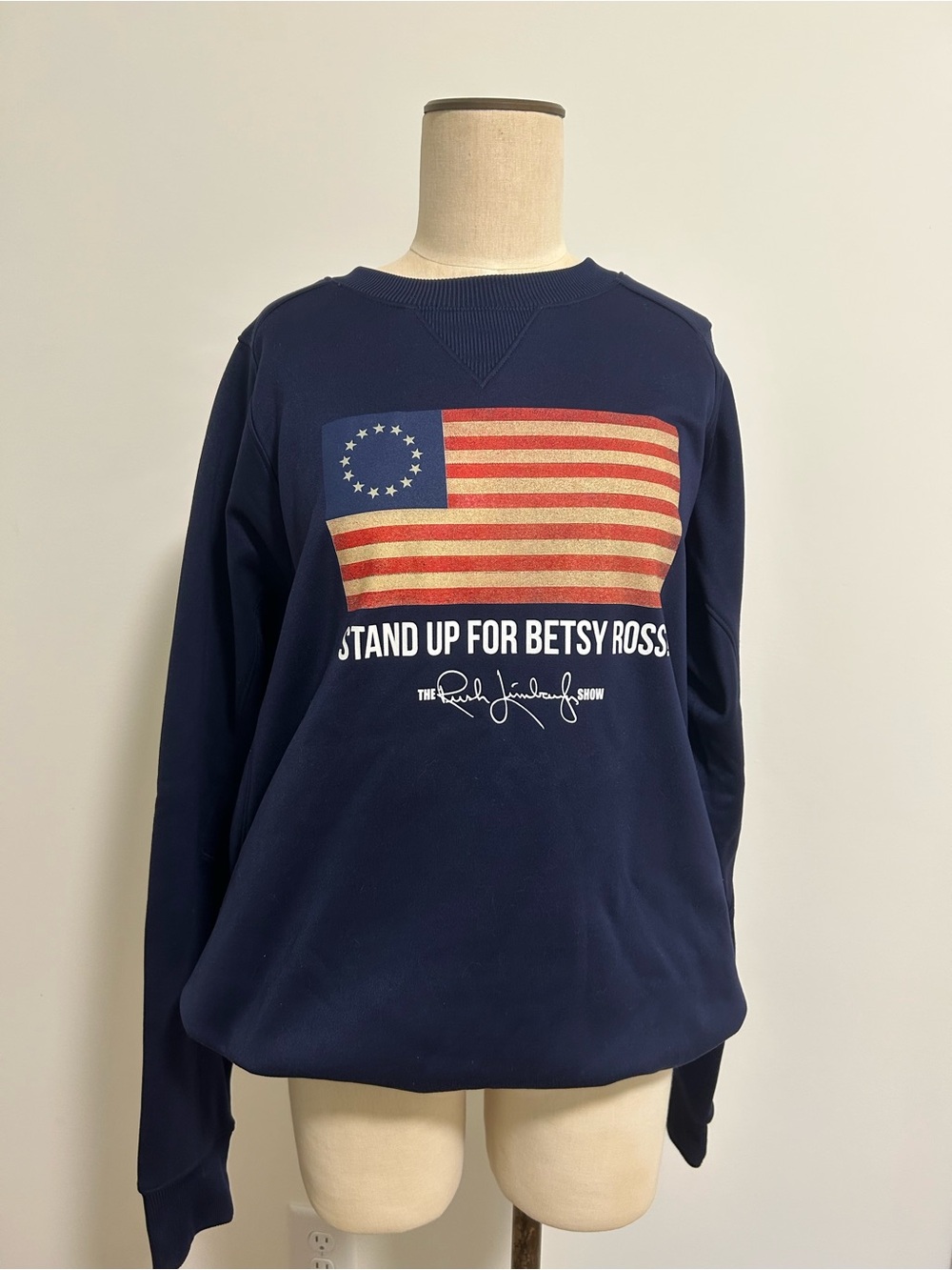Stand Up for Betsy Ross Navy Sweatshirt